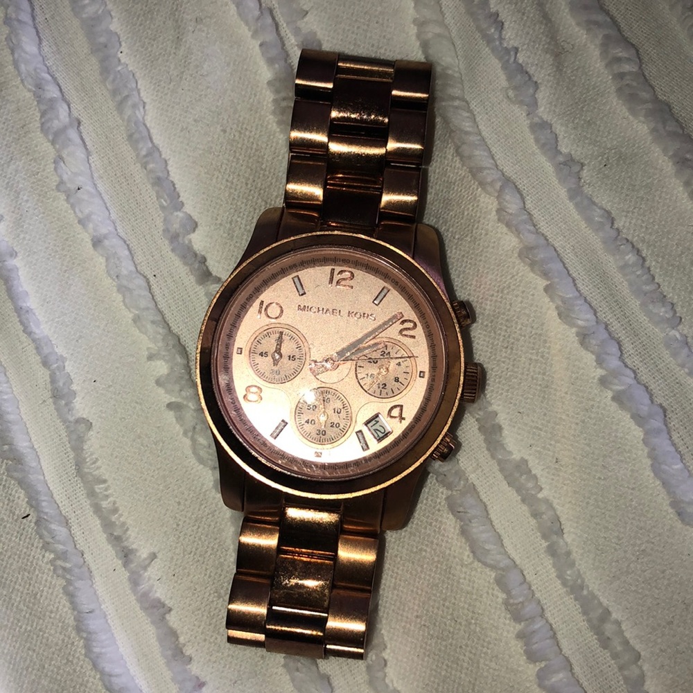 Michael Kors Watch Rose Gold